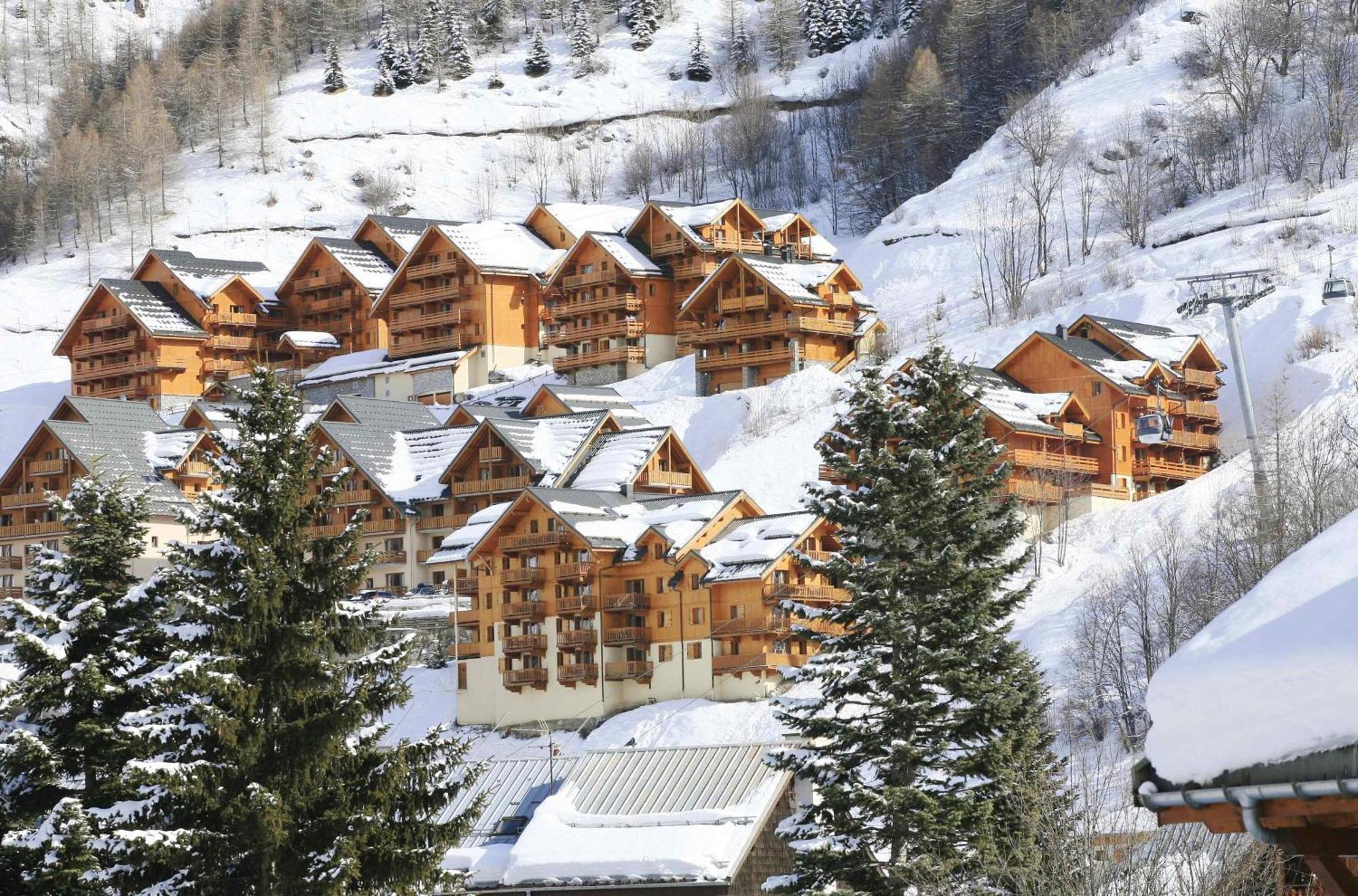 Residence Odalys Le Hameau Et Les Chalets De La Vallee D'Or Valloire Eksteriør bilde